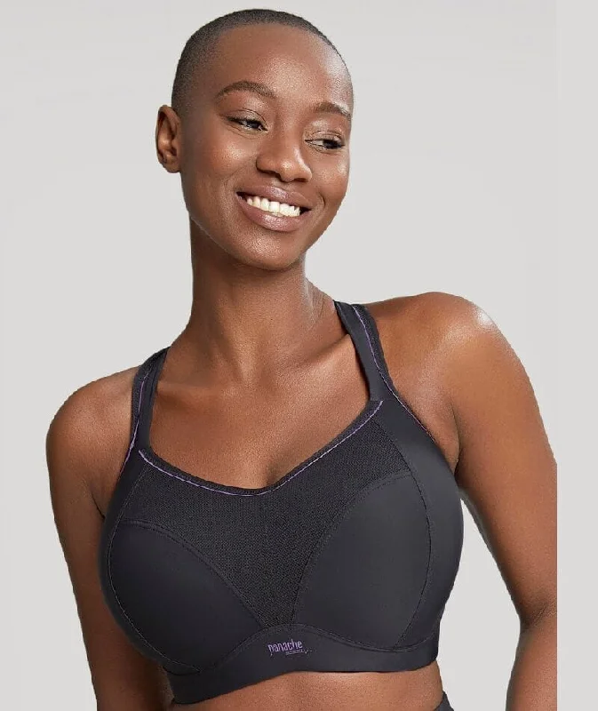 Panache Sport Boundless Wire-free Sports Bra- Black