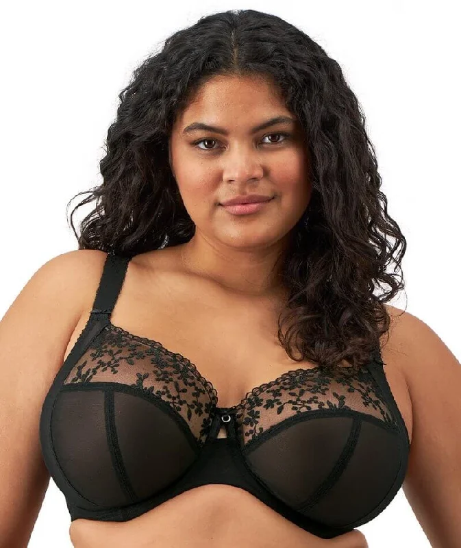 Elomi Zarla Underwire Bra - Black