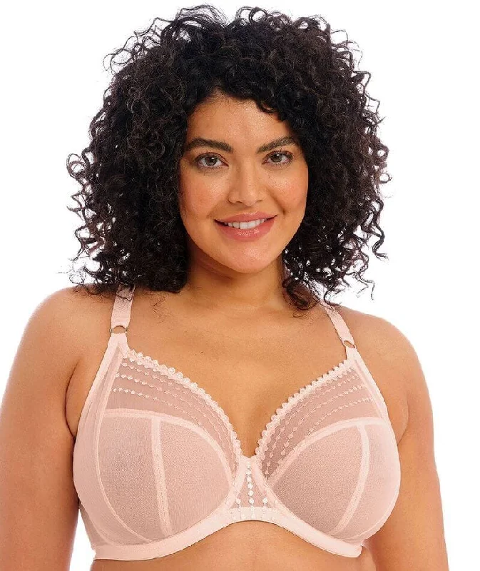 Elomi Matilda Underwired Plunge Bra - Pearl Blush