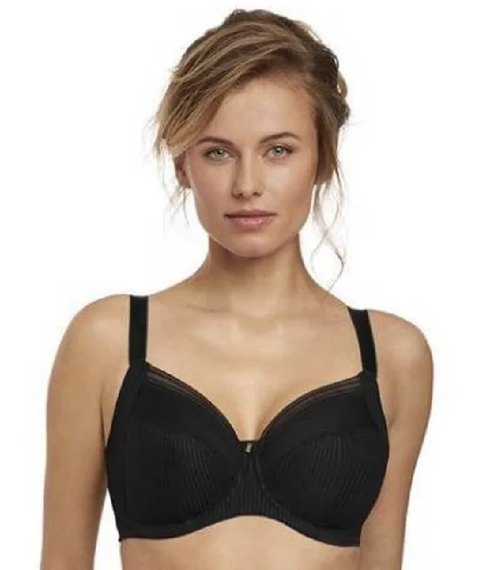 Fantasie Fusion Underwired Full Cup Side Support Bra - Black