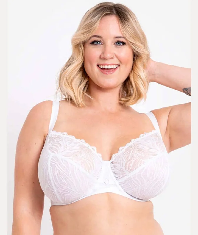 Curvy Kate Lace Daze Balcony Bra - White