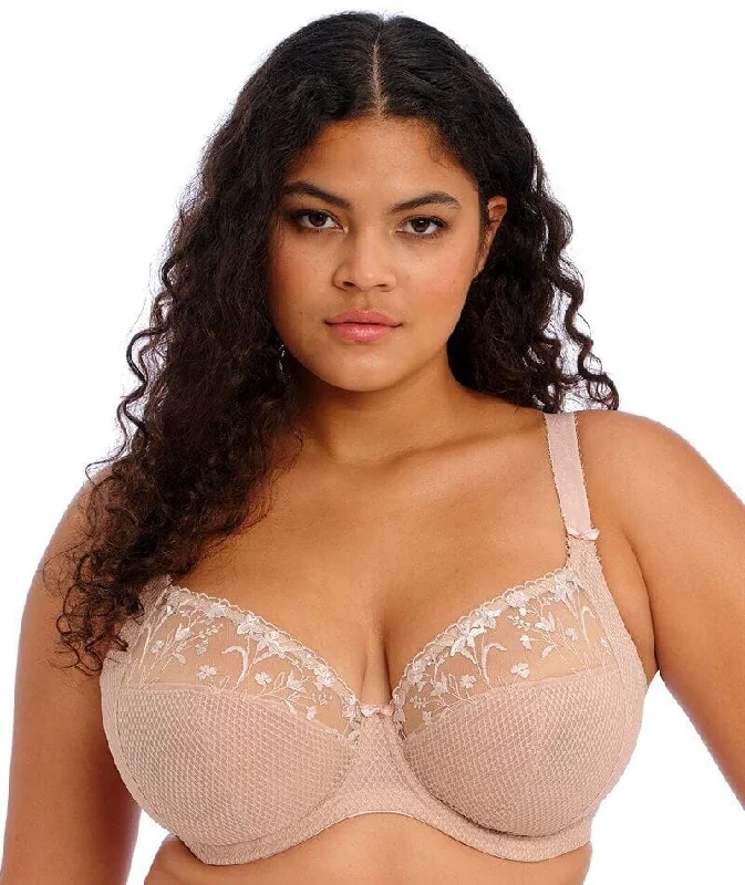 Elomi Charley Underwire Plunge Bra - Fawn