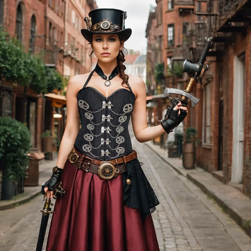 Aline Steampunk Corset