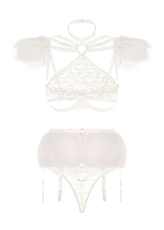 White Angel Role-Playing Lingerie Set (White)