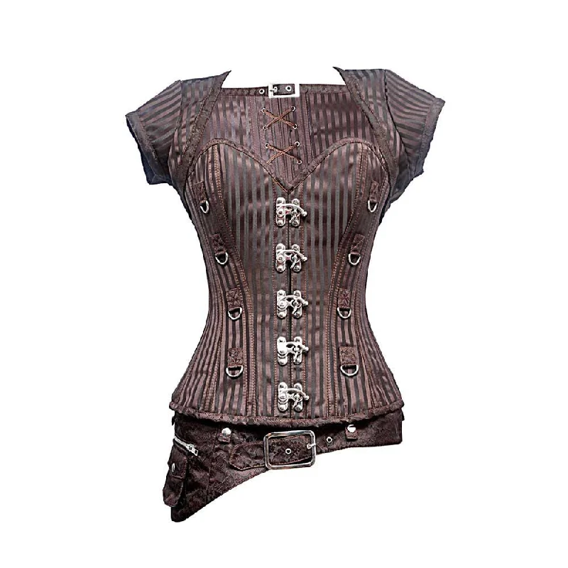 Cassandra Steampunk Overbust Corset