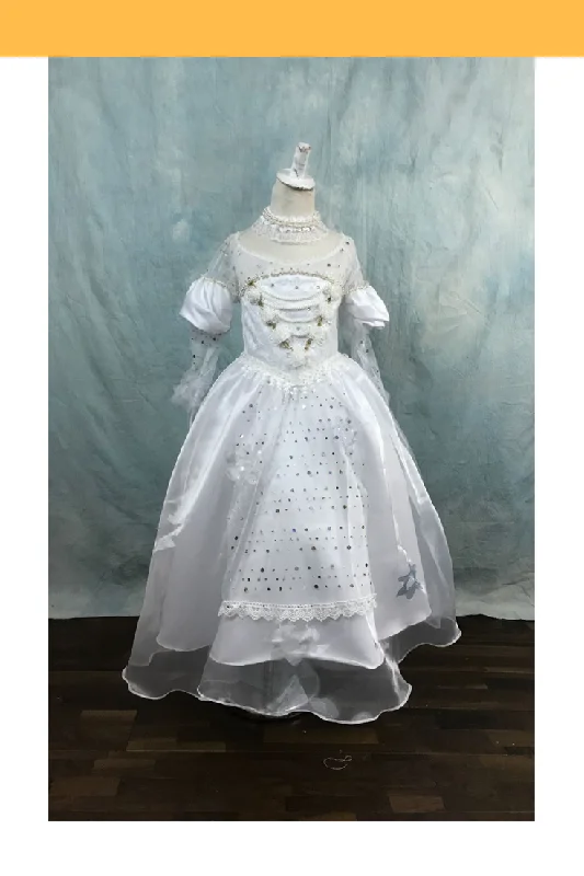 White Queen Alice in the Wonderland Girls Size Cosplay Costume