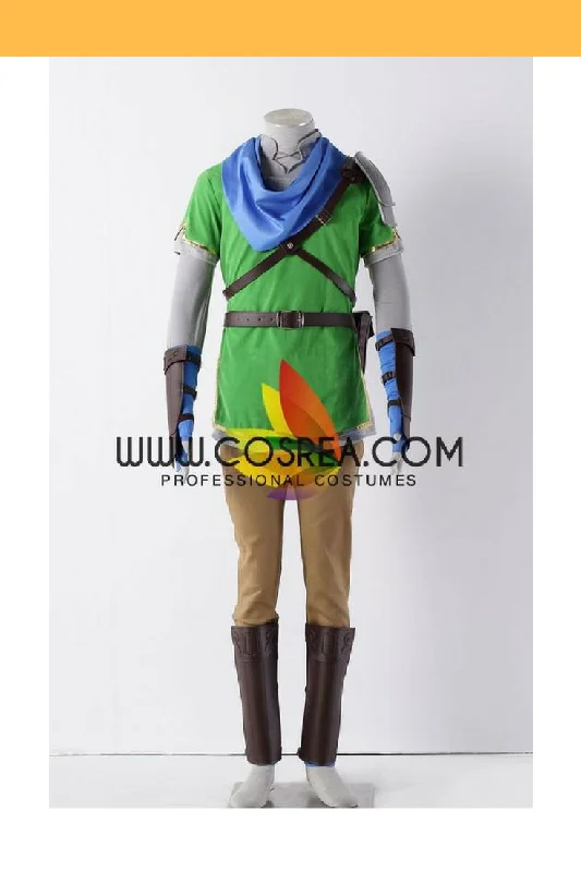 Zelda Hyrule Warriors Link Green Cosplay Costume