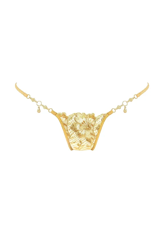 Gold Fever Luxury G-String