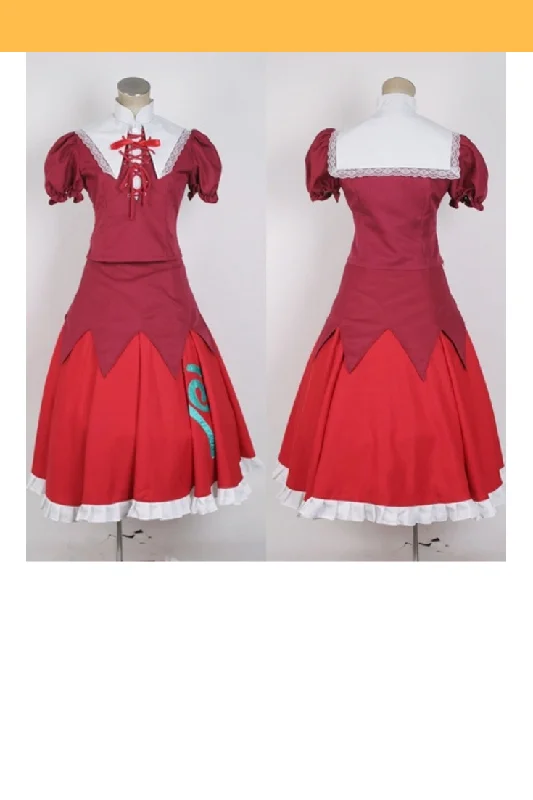 Touhou Project Mountain of Faith Hina Kagiyama Cosplay Costume