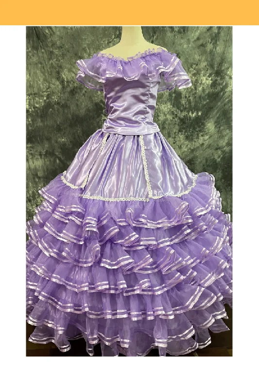 Trail Maid With Purple Organza Cosplay Costume