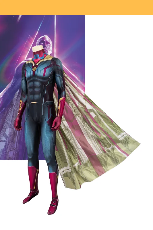 Vision Infinity War Digital Printed Cosplay Costume