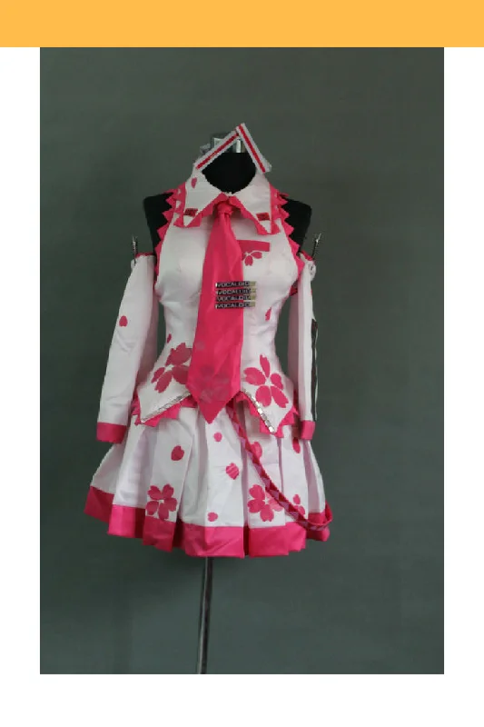 Vocaloid Hatsune Miku Sakura Spring Cosplay Costume