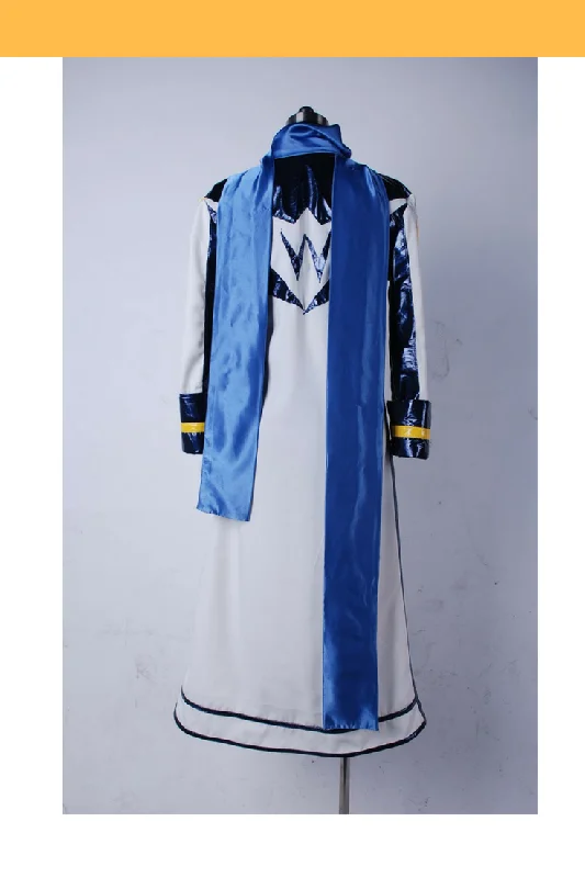 Vocaloid Kaito PU Leather Cosplay Costume