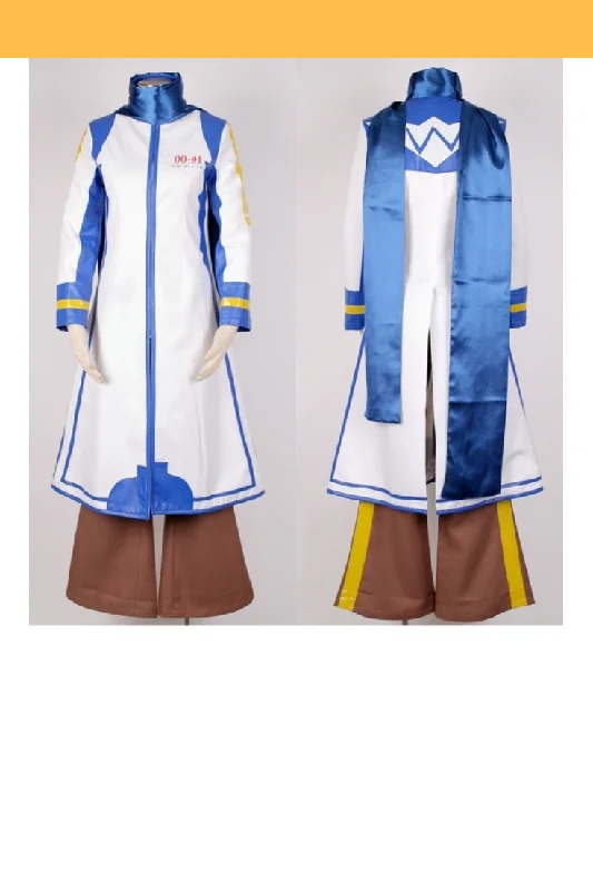 Vocaloid Kaito Satin Fabric Cosplay Costume