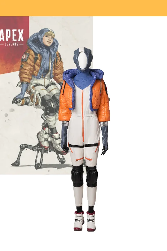 Wattson Apex Legends Padded PU Leather Cosplay Costume