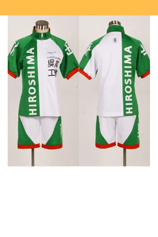 Yowamushi Pedal Hiroshima Kureminami Technical High School Eikichi Machimiya Cosplay Costume