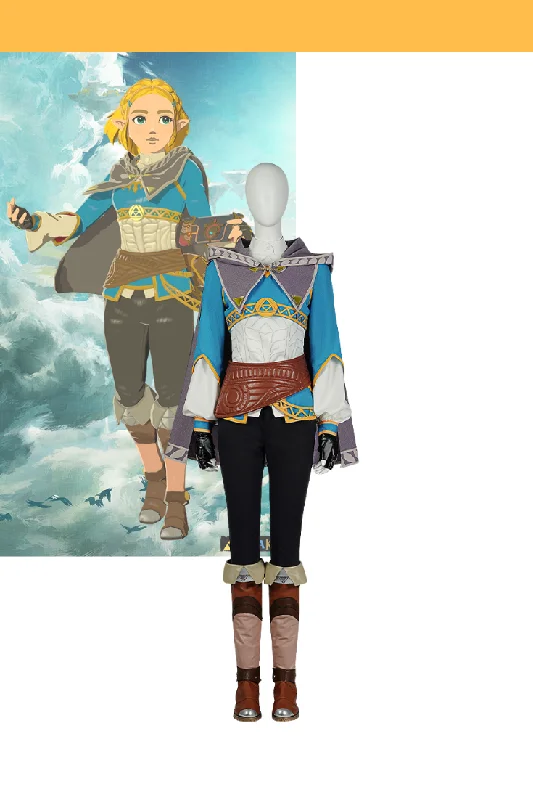 Zelda Tears of the Kingdom Textured Fabric Cosplay Costume