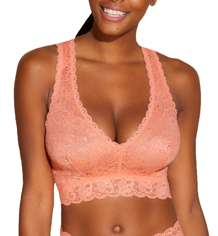 Cosabella Never Say Never CURVY Racie Racerback Bralette (NEVER1355) - Coral Breeze