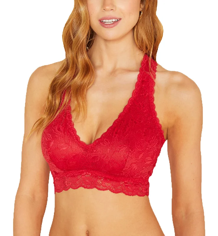 Cosabella Never Say Never CURVY Racie Racerback Bralette (NEVER1355) - Mystic Red