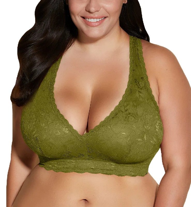 Cosabella NSN Ultra CURVY Racie Racerback Bralette (NEVER1353) - Aloe