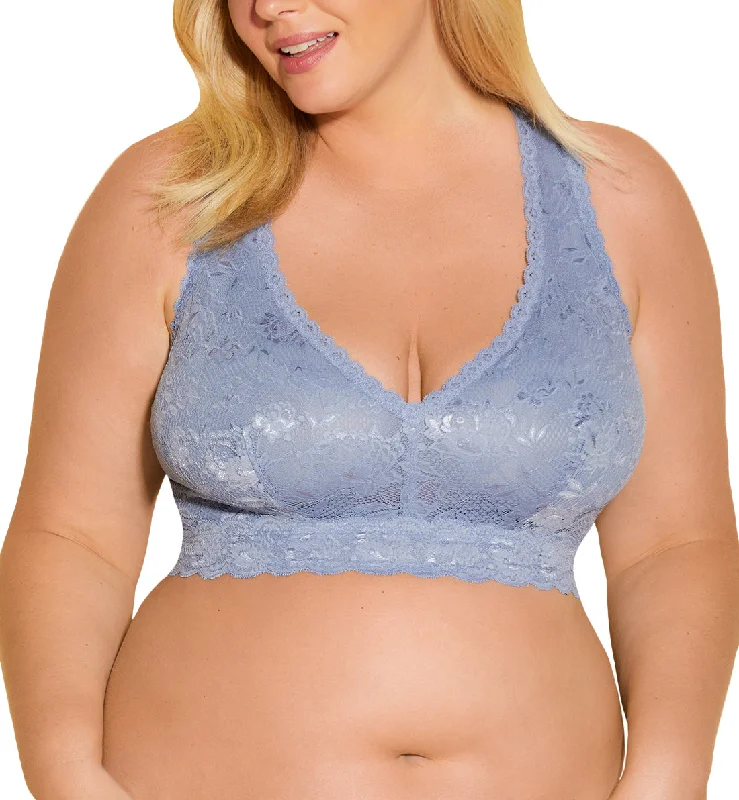 Cosabella NSN Ultra CURVY Racie Racerback Bralette (NEVER1353) - Blue Diamond