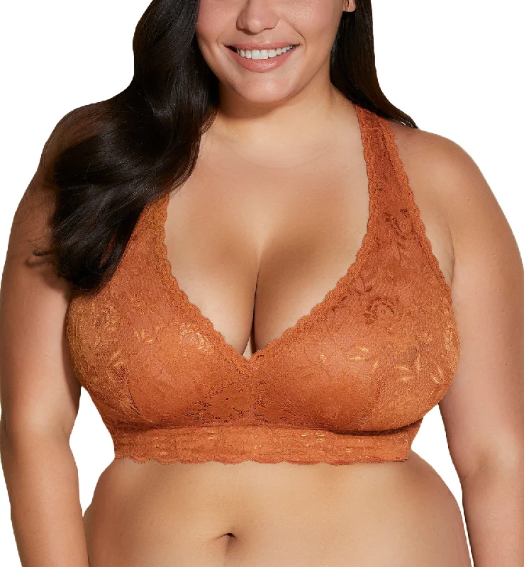 Cosabella NSN Ultra CURVY Racie Racerback Bralette (NEVER1353) - Dark Copper