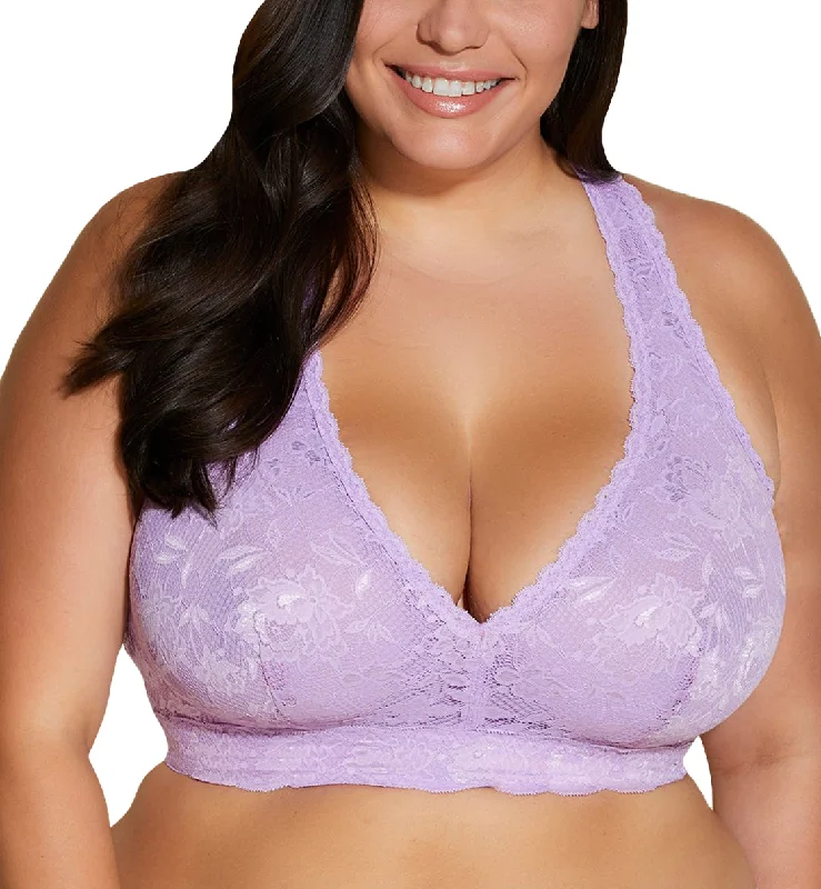 Cosabella NSN Ultra CURVY Racie Racerback Bralette (NEVER1353) - Icy Violet