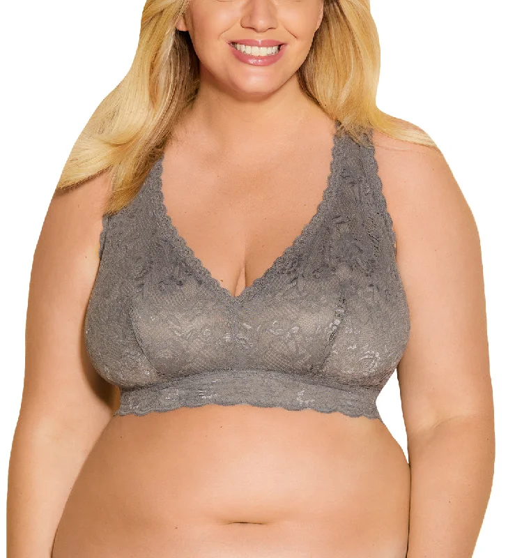 Cosabella NSN Ultra CURVY Racie Racerback Bralette (NEVER1353) - Odisha Grey