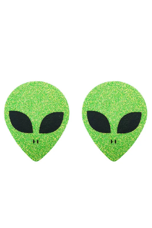 Green Alien Pasties