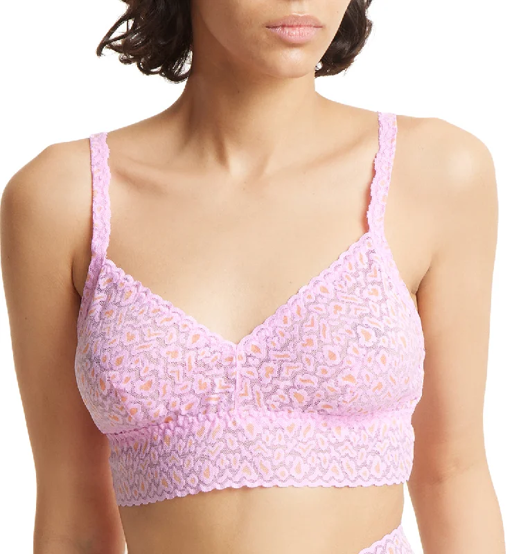 Hanky Panky Cross-Dyed Retro Bralette (7J7271) - Rose/Orange Blossom