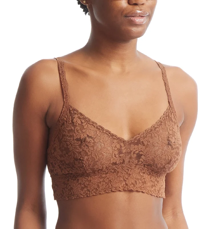 Hanky Panky V-Neck Retro Bralette (9K7272) - Macchiato