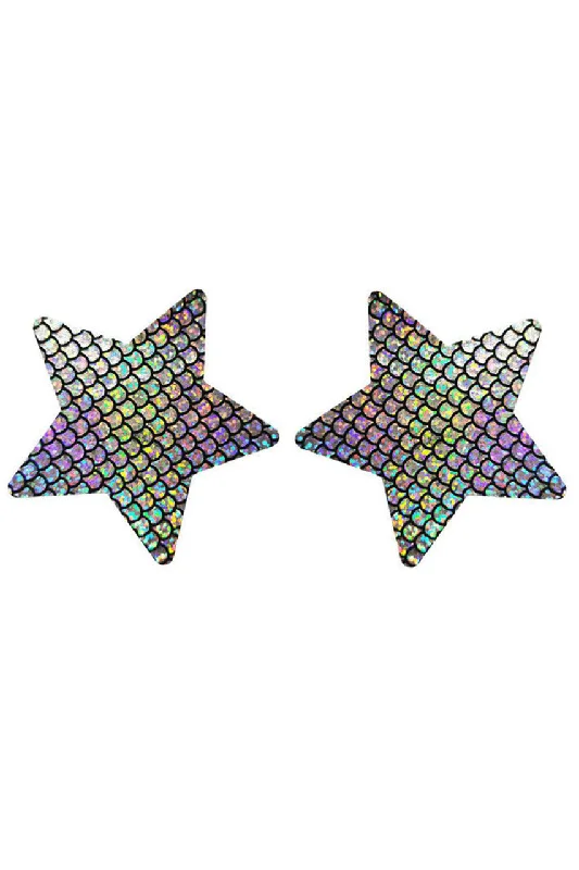 Mermaid Scale Star Pasties