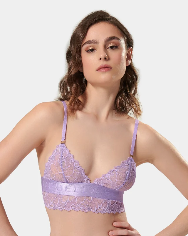 Tori Soft Bralette Purple Rose